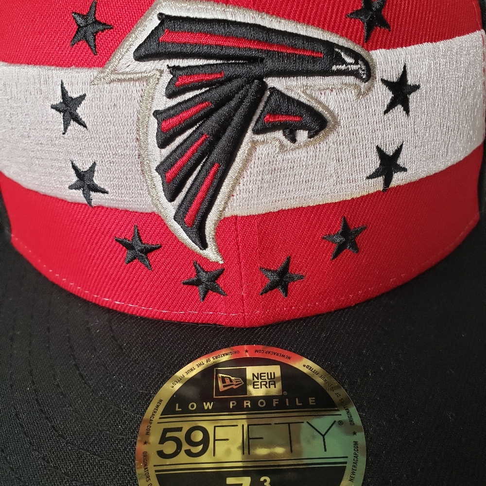 ATLANTA FALCONS NFL NEW ERA 59FIFTY FITTED CAP/HAT SIZE 7 3/8 [12023486] - Picture 8 of 8
